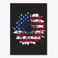 American Flag Sunflower