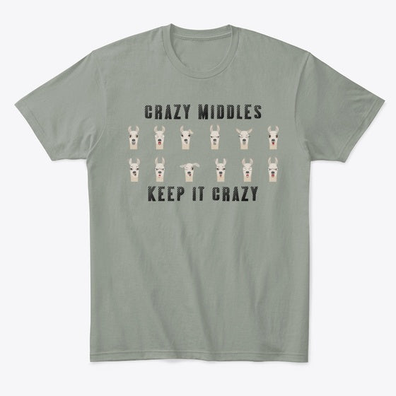 Crazy Alpacas | Premium Unisex T-Shirt, Trending Graphic Tee