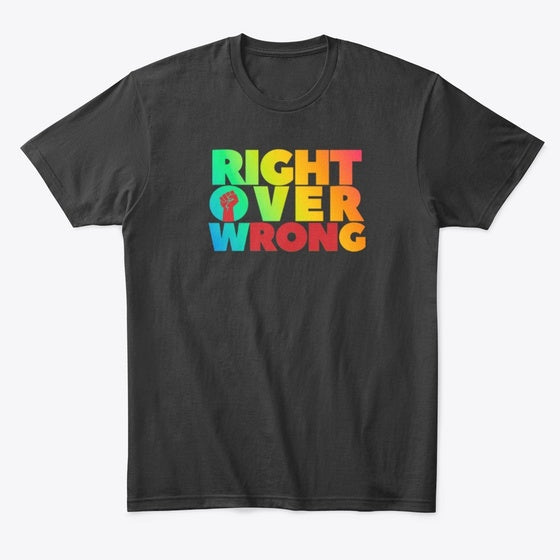 Right Over Wrong Pride Logo