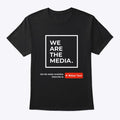 Men s T shirt white text WATM T Shirt Comfort Fit Limited Drop Feel