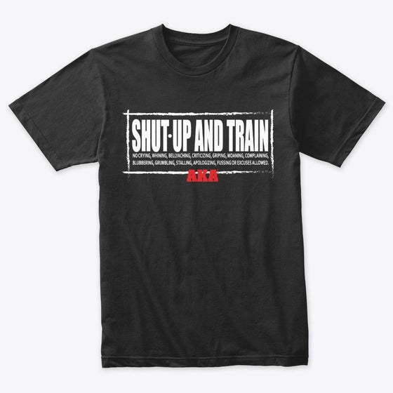 Aka Authentic Shut-Up And Train Logo