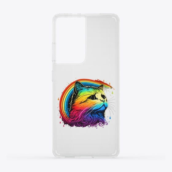 Neon Cat | Premium Unisex T-Shirt, Trending Graphic Tee