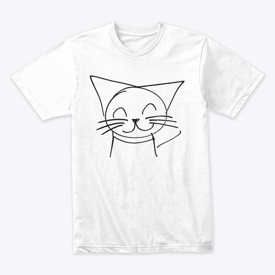 Comp Cat Merch Black Outline | Premium Unisex T-Shirt, Trending Graphic Tee