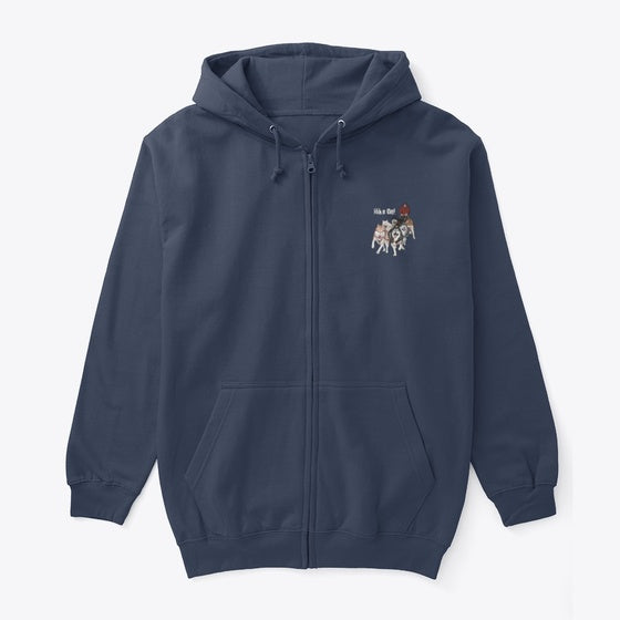 Hike On Husky | Premium Unisex T-Shirt, Trending Graphic Tee