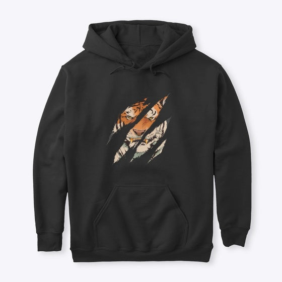 Tiger Face ATA Hoodie | Premium Unisex T-Shirt, Trending Graphic Tee