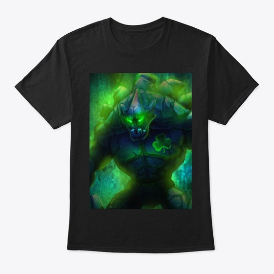 Shamrock Malphite T-Shirt - Cool Design St Patricks Day Gift