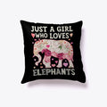 Just A Girl Who Loves Elephants