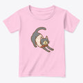 DOWNWARD FACING CAT | Premium Unisex T-Shirt, Trending Graphic Tee