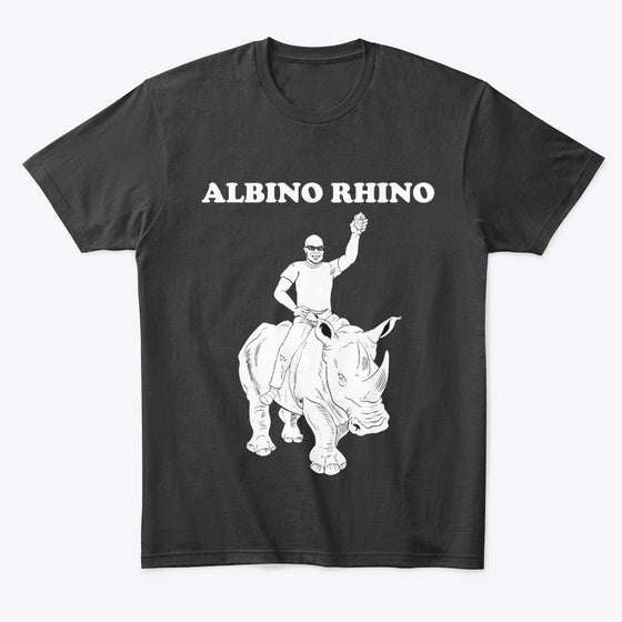 Albino Rhino | Premium Unisex T-Shirt, Trending Graphic Tee