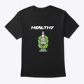 Funny Humor Graphic Shirt Lettuce Wrapped Beer