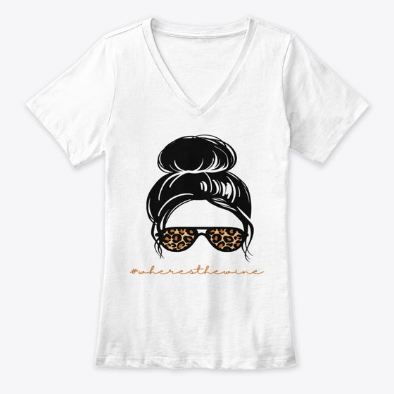 wheresthewine | Premium Unisex T-Shirt, Trending Graphic Tee