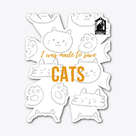I was made to save cats | Premium Unisex T-Shirt, Trending Graphic Tee