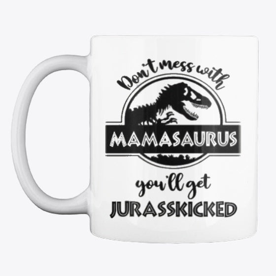 Mamasaurus Mug | Premium Unisex T-Shirt, Trending Graphic Tee