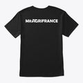 T Shirt MrAGRiFRANCE dos blanc T Shirt Viral TikTok Fan Favorite