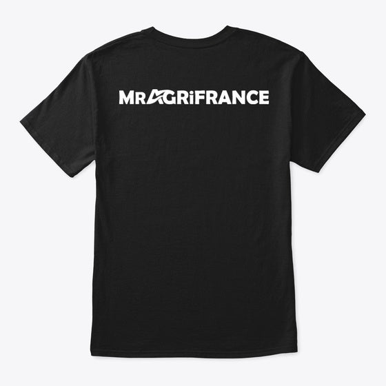 T Shirt MrAGRiFRANCE dos blanc T Shirt Viral TikTok Fan Favorite
