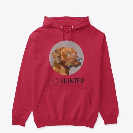 Rhodesian Ridgeback Polygon Hoodie | Premium Unisex T-Shirt, Trending Graphic Tee