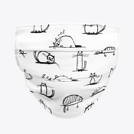 Cat Mask | Premium Unisex T-Shirt, Trending Graphic Tee