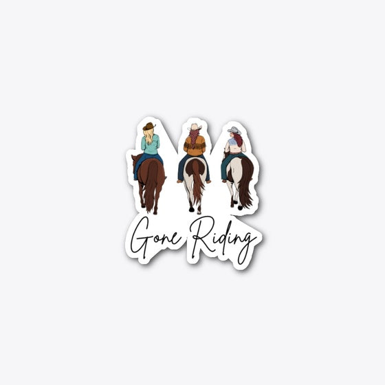 Gone Riding | Premium Unisex T-Shirt, Trending Graphic Tee