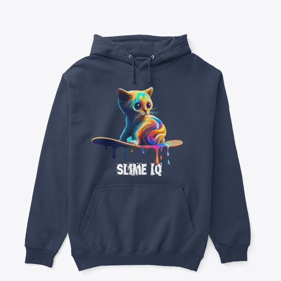 slime IQ - Skateboard cat | Premium Unisex T-Shirt, Trending Graphic Tee
