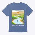 Keep Life Wiggly - T-Shirt Dark