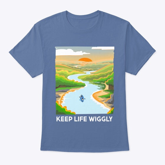 Keep Life Wiggly - T-Shirt Dark