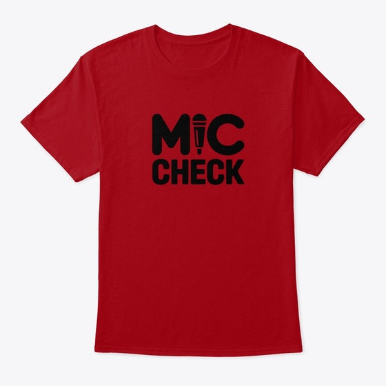 Mic Check Music Apparel Viral TikTok Daily Wear