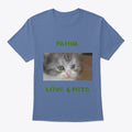 T-Shirt Love 4 Pets | Premium Unisex T-Shirt, Trending Graphic Tee