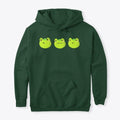 Three Frog Moods | Premium Unisex T-Shirt, Trending Graphic Tee