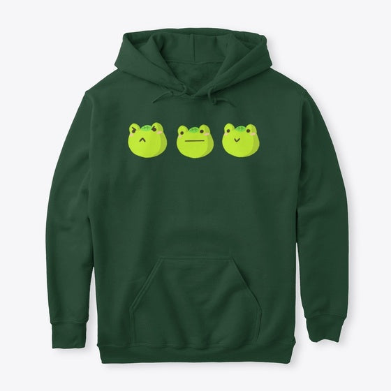 Three Frog Moods | Premium Unisex T-Shirt, Trending Graphic Tee