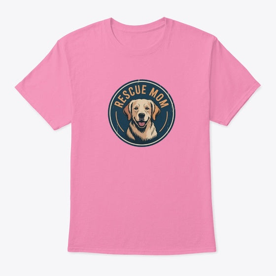 Rescue Mom Dog 1 | Premium Unisex T-Shirt, Trending Graphic Tee