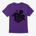 Team Missi T-Shirt Black On Purple
