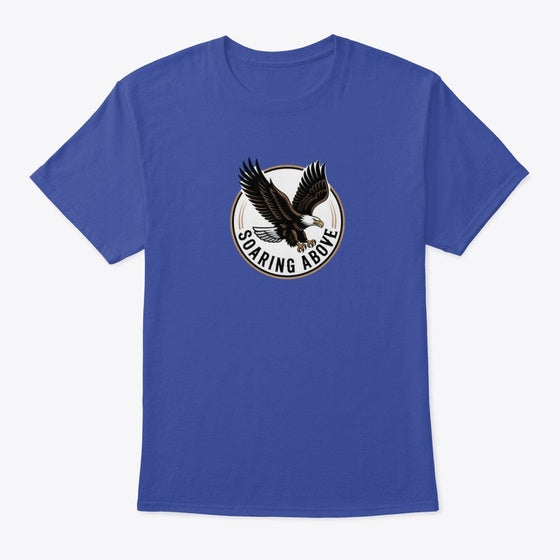 Soaring Above Eagle | Premium Unisex T-Shirt, Trending Graphic Tee
