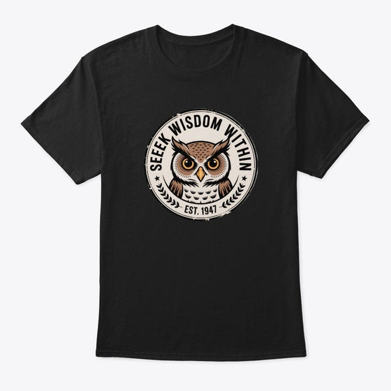 Seek Wisdom Within | Premium Unisex T-Shirt, Trending Graphic Tee