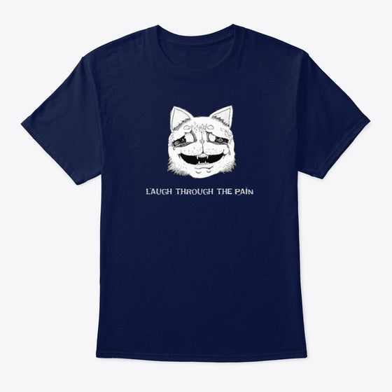 Laugh Through The Pain | Premium Unisex T-Shirt, Trending Graphic Tee