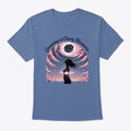 Retro Vibes Graphic Shirt Cherry Blossom Sky