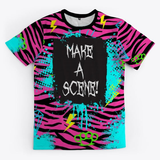 Make A Scene Scene Kid Design | Premium Unisex T-Shirt, Trending Graphic Tee