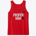 Sarcastic Mood Graphic Shirt Proper Man Tank
