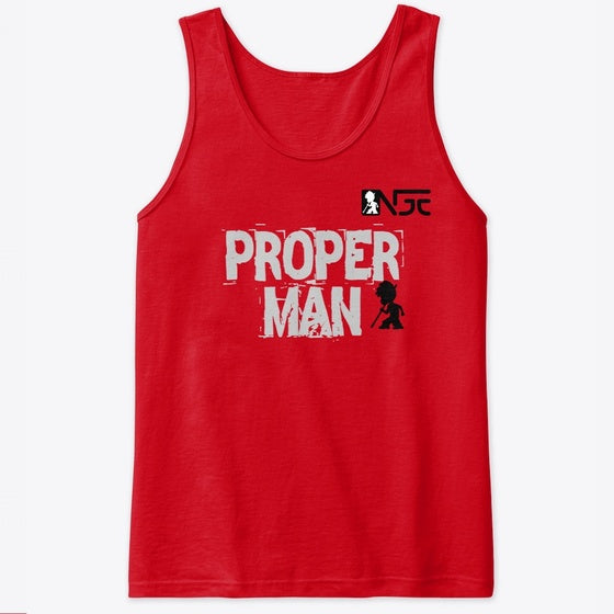 Sarcastic Mood Graphic Shirt Proper Man Tank
