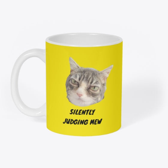 Silently Judging Mug | Premium Unisex T-Shirt, Trending Graphic Tee