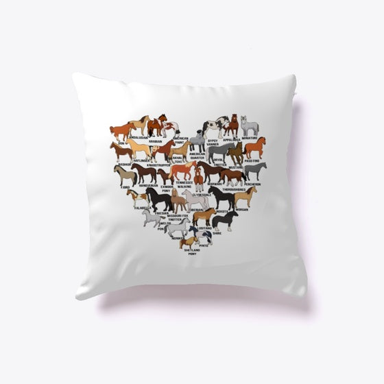 BREEDS HORSES IN HEART | Premium Unisex T-Shirt, Trending Graphic Tee