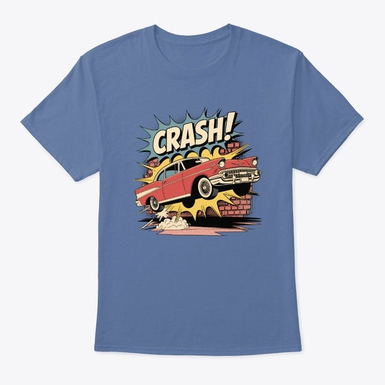 Retro Vibes Graphic Shirt Vintage Crash