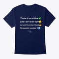Trace Mcsorley Lyric Tee Navy
