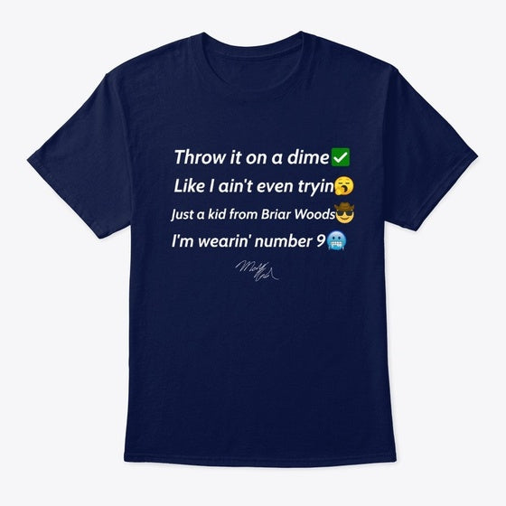 Trace Mcsorley Lyric Tee Navy