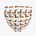 Happy Dachshund Face Mask | Premium Unisex T-Shirt, Trending Graphic Tee