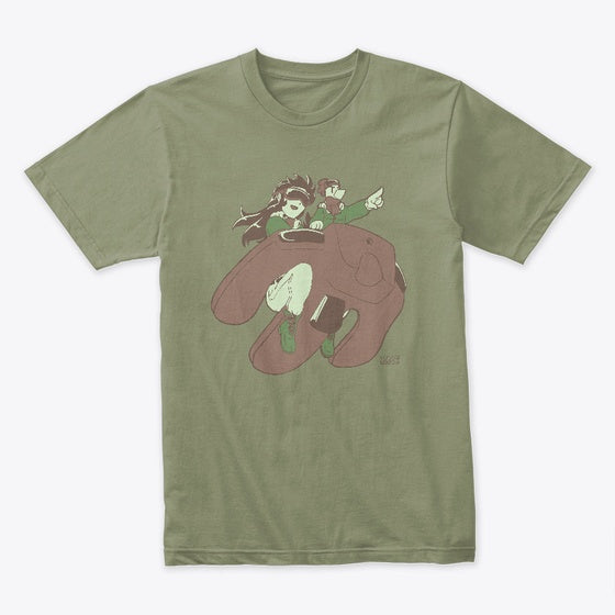 Flying Controller T-Shirt - Cool Design St Patricks Day Gift