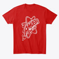 Amoeba White Logo Tee