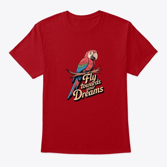 Fly Towards Your Dreams | Premium Unisex T-Shirt, Trending Graphic Tee