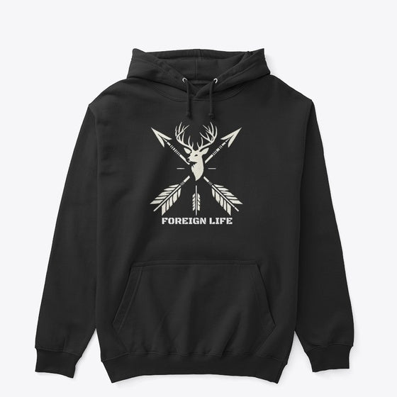 Funny Humor Graphic Shirt Foreign Life Deer