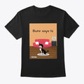 Buns Says Hi Cat Kate Kaden | Premium Unisex T-Shirt, Trending Graphic Tee