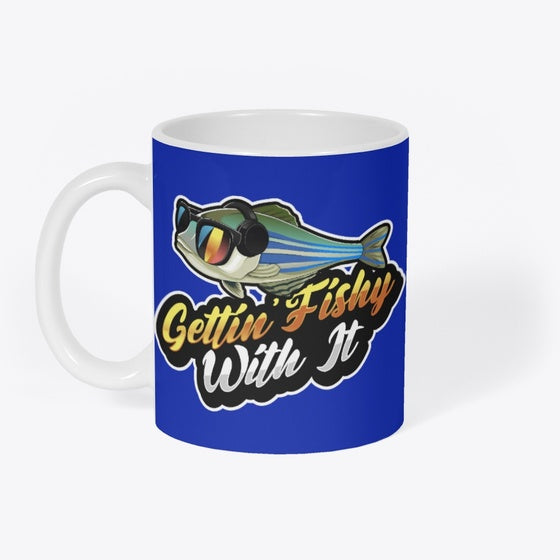 Retro Vibes Graphic Shirt Gettin Fishy Mug